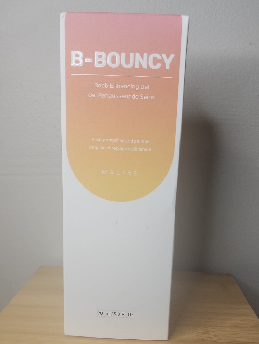 Maélys B-BOUNCY Boob Enhancing Gel — Pink/Peach Tone